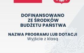 Wyjscie z klasą plakat