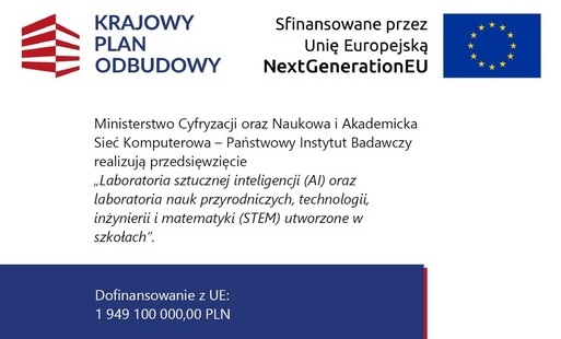 Zdjęcie do Nowoczesne pracownie AI i STEM w szkołach Powiatu Karkonoskiego.