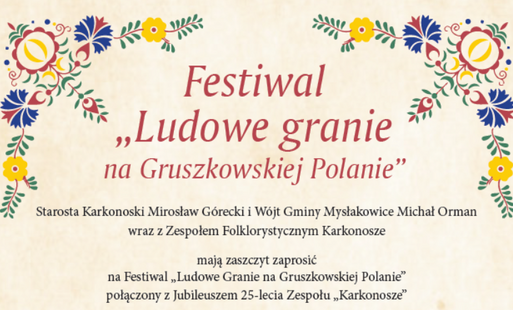 Zdjęcie do Ludowe Granie na Gruszkowskiej Polanie